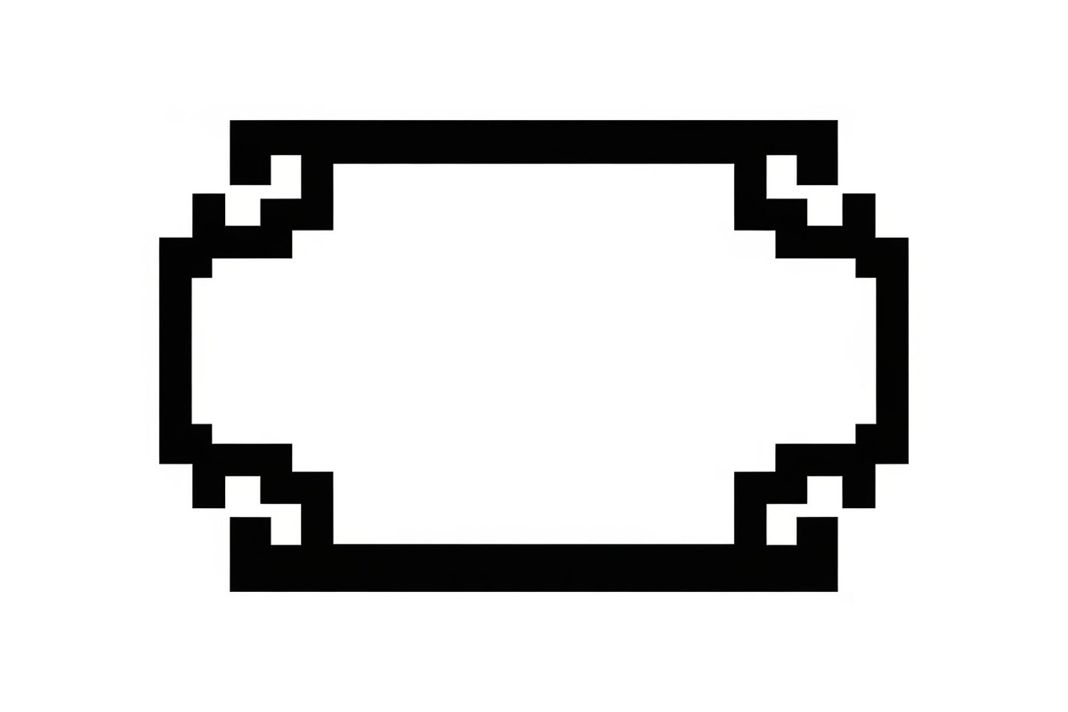 Pixel Art Border Frame SVG Bundle, an Illustration by Gfx_Store (Photo 9 of 31)