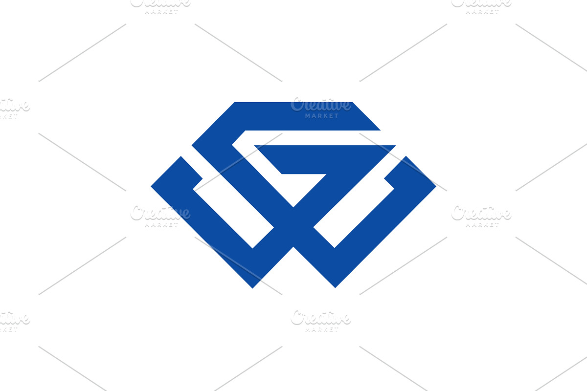 WG GW Logo, a Branding & Logo Template by Creative_Graphic