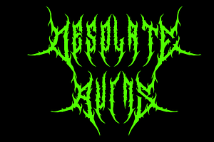 Ankers - Black Metal Font