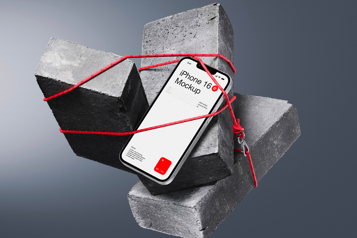Z-Mockups: iPhone 16e, an iPhone Mockup by ls.graphics (Photo 7 of 10)