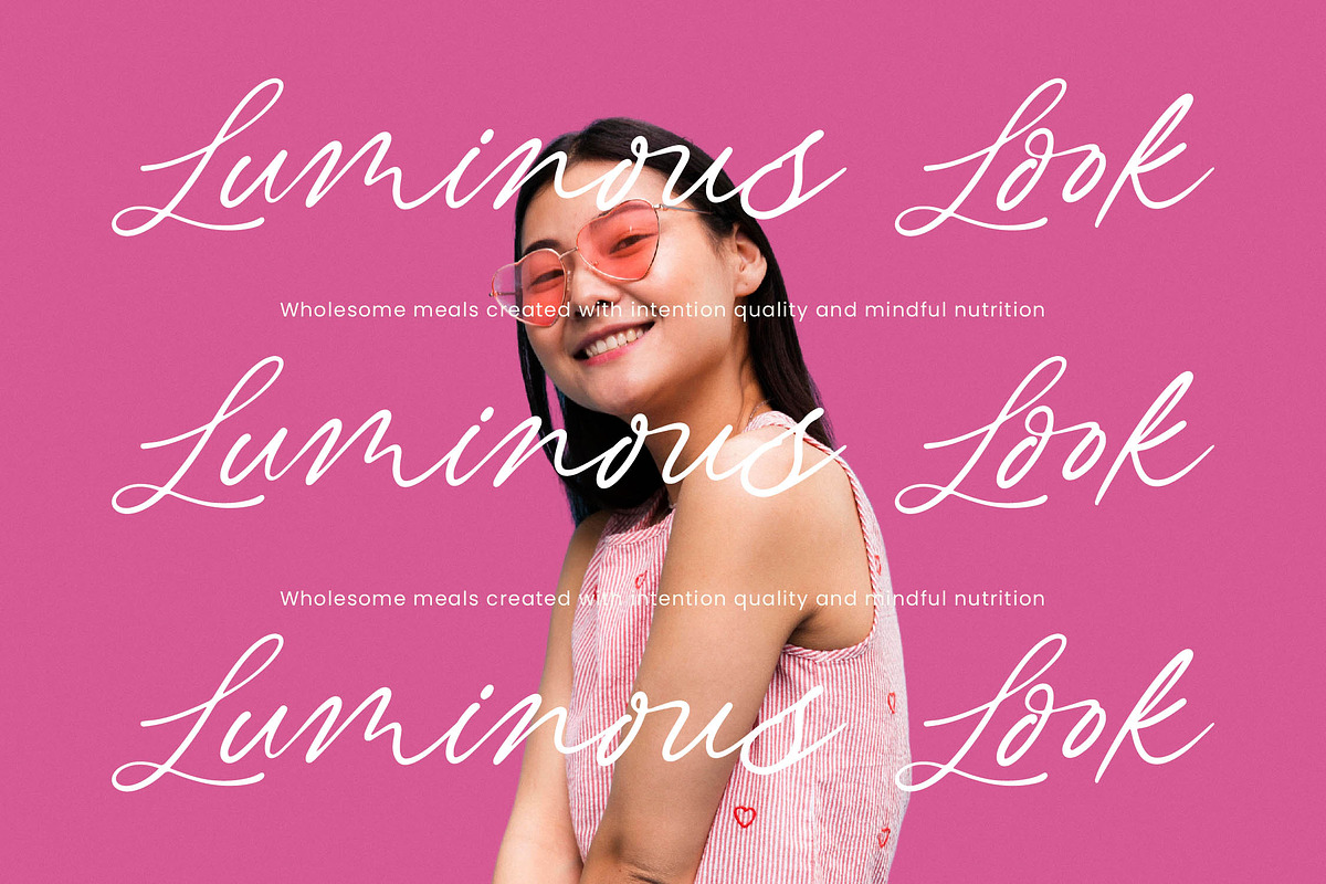 Pinkie Wonderly Handwritten Script, a Script Font by Letterena Studios Script (Photo 15 of 20)