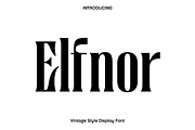 Elfnor - Modern Serif Font, a Serif Font by Luna Shop (Thumbnail 1 of 8)