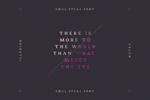 Soul Speak - Cosmic Symbols Serif