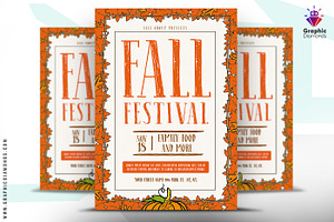 Fall Autumn Festival Flyer