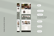 Yoga Pilates Studio Website Template, a Landing Page Template by batang (Thumbnail 3 of 5)