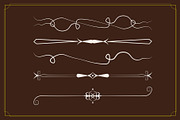 Abstract Decorative Lines Dividers, a Stationery Template by Photoshop Action (Thumbnail 5 of 6)
