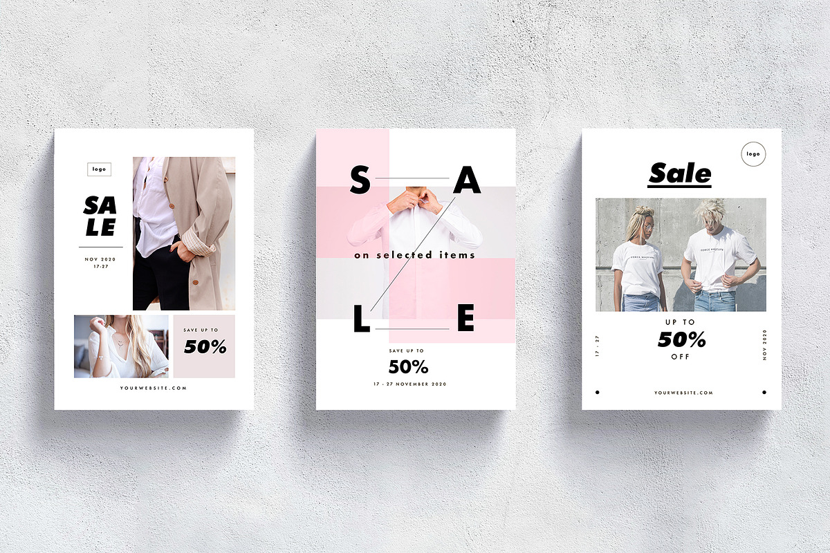 Fashion flyers bundle, a Flyer Template by Marie T (Photo 8 of 10)