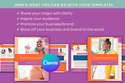 Infopreneur Media Kit Canva Template, a Marketing Template by Templates by Carey (Thumbnail 3 of 6)