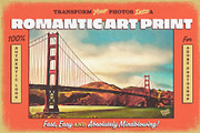 VVDS Romantic Art Poster Creator, an Action Add-On by Vintage Voyage Supply (Thumbnail 2 of 12)