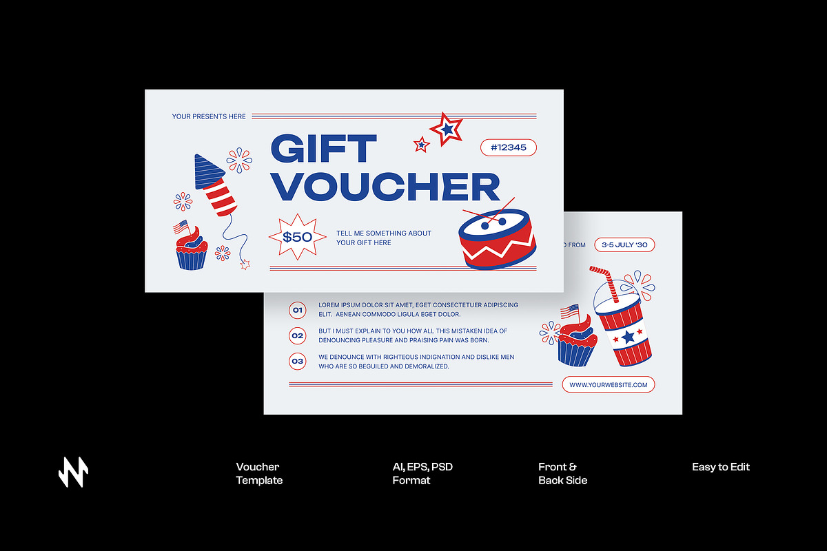 Clean 4th of July Voucher