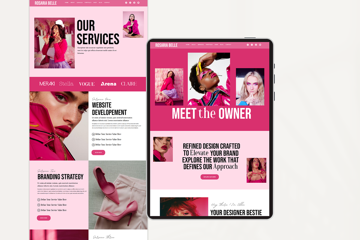 Bold Wix Studio Website Template, a Wix Template by AdvertFox (Photo 8 of 10)