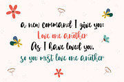 October Quirky - Cute Quirky Font, a Script Font by Good Java Studio (Thumbnail 2 of 7)