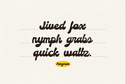 Roille Retro Script Classic, a Script Font by Typetemp Studio (Thumbnail 3 of 23)