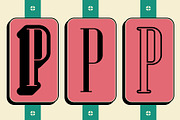 Aguero Serif Rounded 3D, a Serif Font by Craft Supply Co. (Thumbnail 2 of 8)