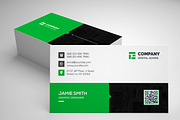 Clean Business Card, a Business Card Template by Thecodude (Thumbnail 5 of 5)