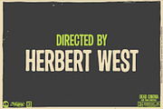 Dead Cinema - Movie Poster Font, a Sans Serif Font by Remedy667 (Thumbnail 3 of 5)