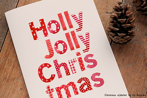 Christmas Alphabet, painted, an Illustration by swiejko