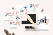 Delicate Wedding Invitation Suite, an Invitation Template by Azka Creative (Thumbnail 3 of 4)