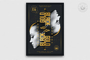 Black and Gold Flyer Template V17, a Flyer Template by ThatsDesignArt (Thumbnail 1 of 8)
