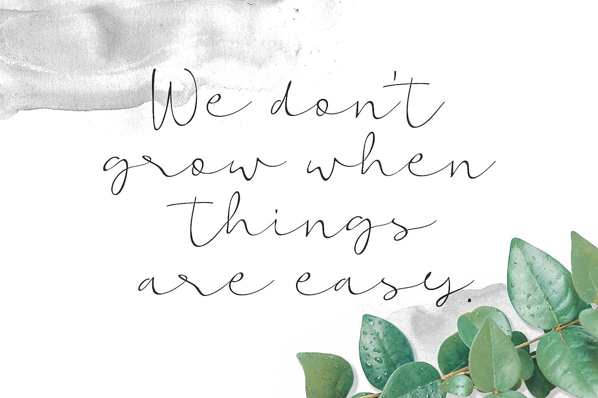 Vigetha Script Font preview 4