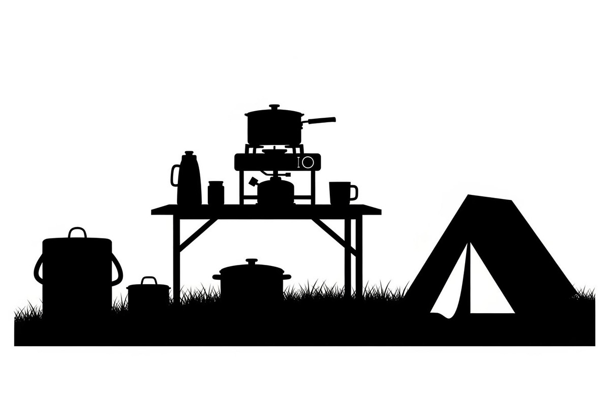 Picnic Table Puzzle Clipart Set, an Object Illustration by Designer_Momina (Photo 8 of 15)