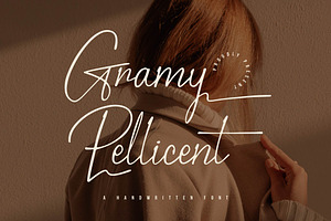 Gramy Pellicent Handwritten Font