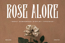 Rose Alone Serif Condensed Display