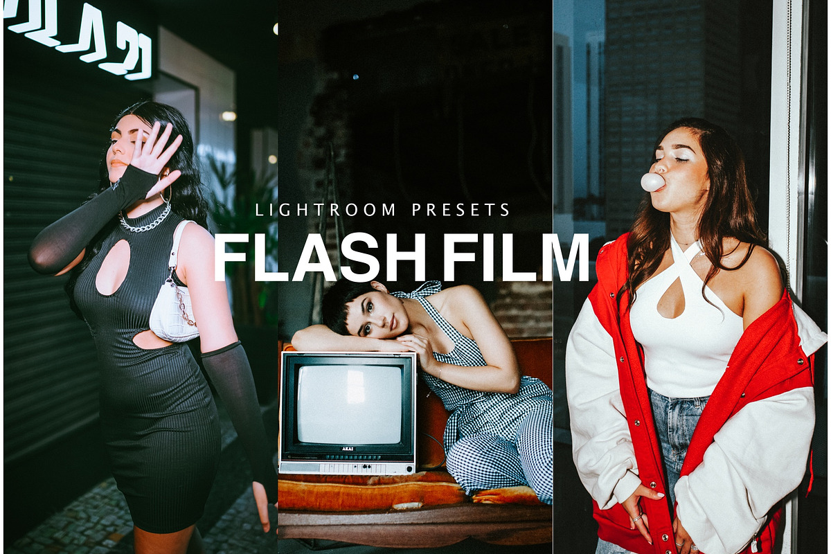 FLASH FILM LIGHTROOM PRESETS, a Preset Add-On by Victoria Bee Presets (Photo 1 of 9)