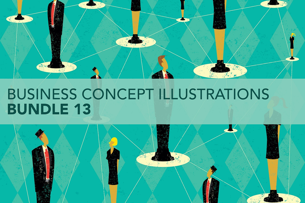 Business Concepts Bundle 13, a Person Illustration by retrorocket (Photo 1 of 16)