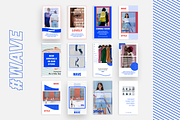 Wave - Instagram Template, a Social Media Template by itmeo (Thumbnail 3 of 7)