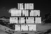 Gomedievar - Tall Font, a Sans Serif Font by QR Design Studio (Thumbnail 6 of 9)