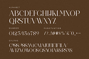 Cassya Elegant Ligature Serif Font T, a Serif Font by Perfectype (Thumbnail 7 of 7)