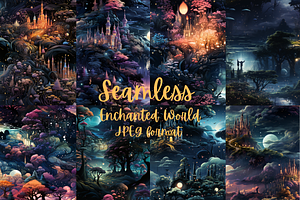 Enchanted World Seamless Paper
