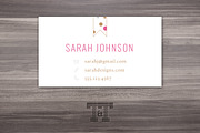 Glam Dots Business Card, a Business Card Template by Twilight & Twine (Thumbnail 2 of 3)