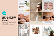 Spa Beauty Salon Social Media, a Social Media Template by Sincerely Media (Thumbnail 1 of 9)