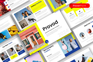 Provod – Business PowerPoint, a Presentation Template by kreatifreya