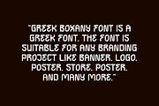 Greek Boxany - Typeface Font, a Sans Serif Font by Iqsiart Studio (Thumbnail 5 of 7)