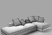 sofa BoConcept Cenova GY52, a Furniture 3D Model by Alartimodels (Thumbnail 8 of 9)