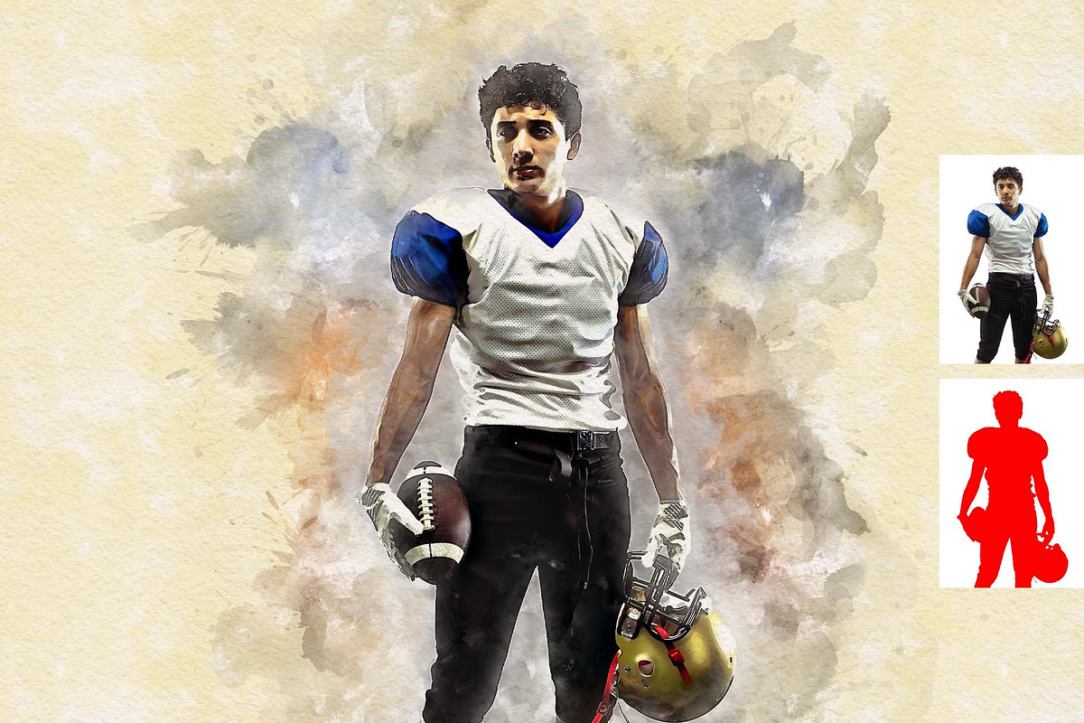 Realistic Watercolor Effect Action, an Action Add-On by MRI STUDIO (Photo 13 of 17)