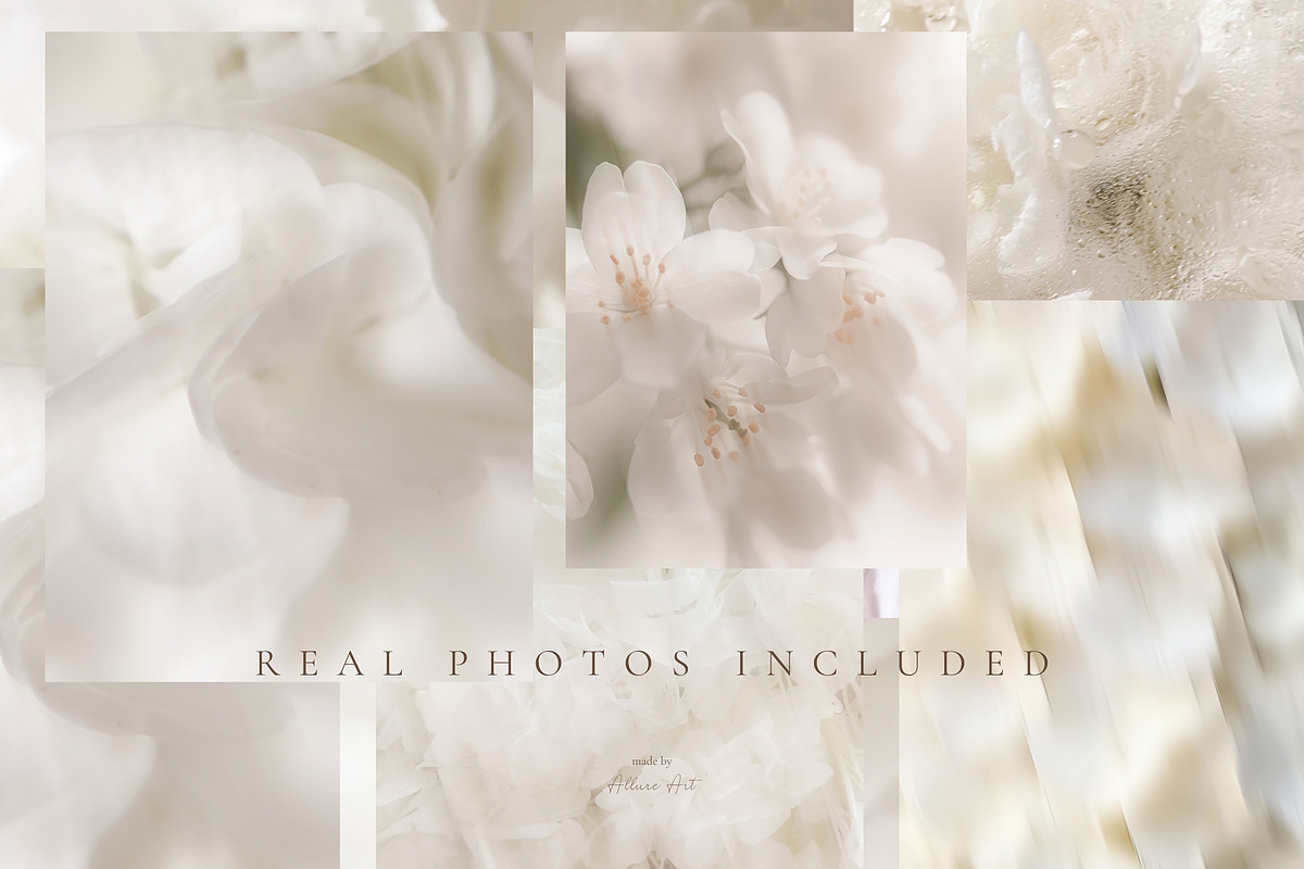 Ethereal Floral Backgrounds Bundle, an Abstract Photo by Allure Art (Photo 5 of 26)
