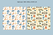 Back to School Clipart & Patterns, an Education Illustration by Anna Druzhkova (Thumbnail 4 of 11)