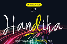 Handika | Script Font