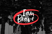 NEW! Young & Wild Brush Font, a Script Font by Wewhitelist (Thumbnail 7 of 9)