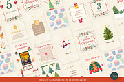 84 Christmas Instagram Creator Kit, a Social Media Template by Clairee Design Studio (Thumbnail 6 of 7)