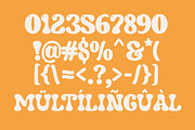 Monday Fun Retro Font, a Sans Serif Font by Luna Shop (Thumbnail 3 of 12)