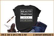 Beauty Magician AKA Esthetician SVG, a Work Illustration by Handy Arts Studio (Thumbnail 2 of 3)