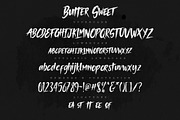 Butter Sweet Typeface, a Serif Font by giemons™ (Thumbnail 5 of 5)