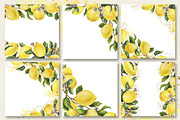 Lemons sunny watercolor clipart, a Food Illustration by NATASHA CHU (Thumbnail 15 of 23)