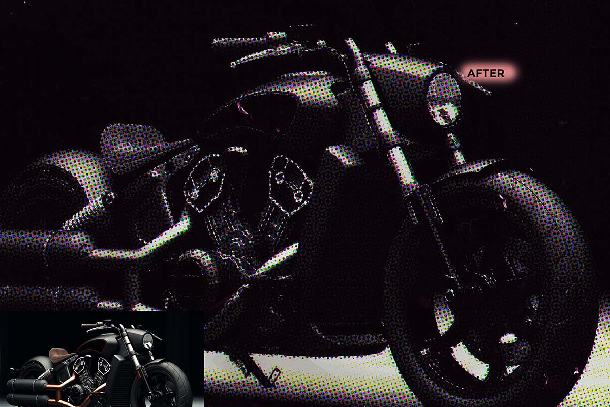 HALFTONE X Experimental Halftone, an Action Add-On by Studio Retouch (Photo 9 of 63)