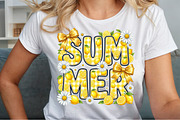 Lemon Summer Coquette PNG, a Seasonal Illustration by Sublimation Artist (Thumbnail 5 of 9)